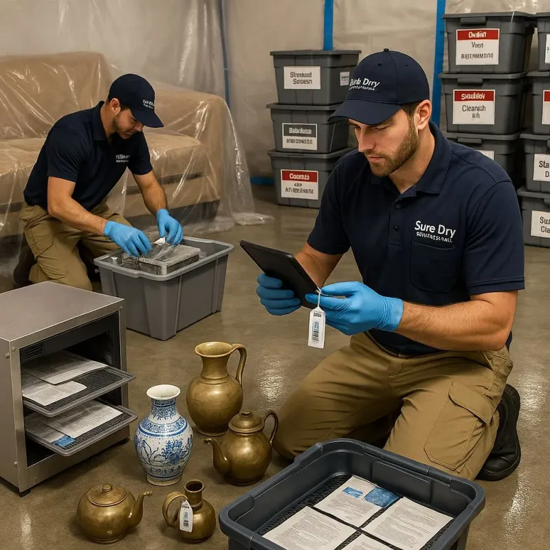 Content Protection and Restoration process in Mission Viejo, CA