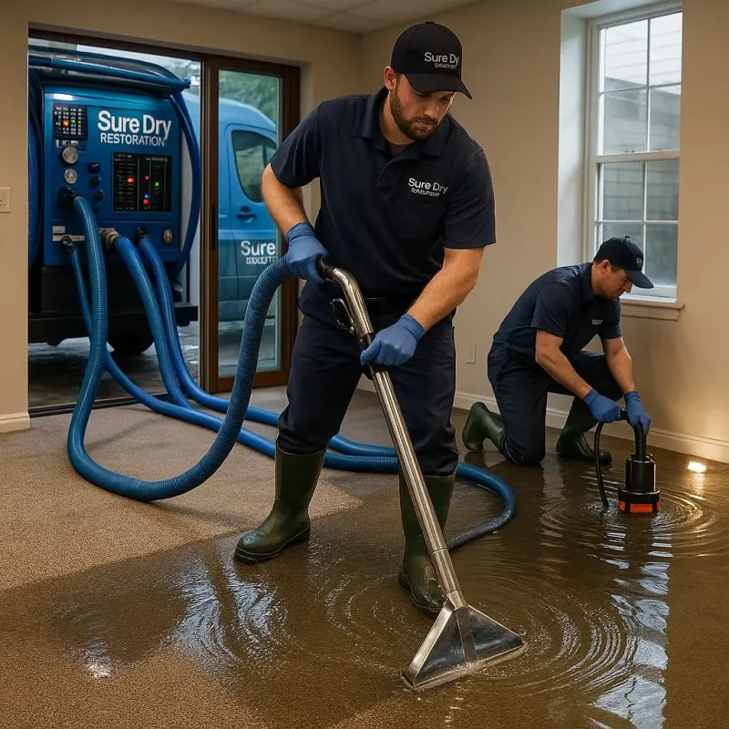 Water Extraction and Removal process in Mission Viejo, CA